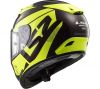 LS2 FF323 ARROW CARBON EVO STING WINEBERRY helma H-V-žlutá vel.XXL